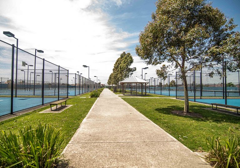 Outside - Pakenham Tennis Centre