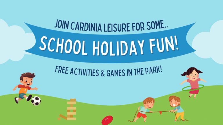 2025 School Holiday Fun in the Park April 2025